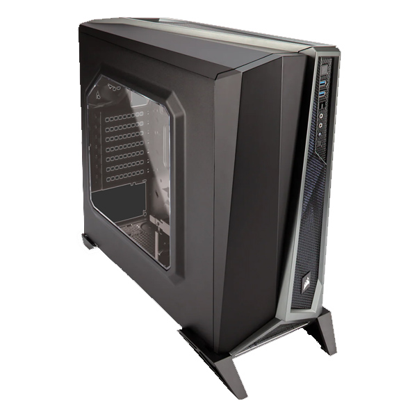 CORSAIR - GABiNETE CARBiDE SPEC-ALPHA BLACK-SILVER MID/T S/FUENTE (CC-9011084-WW)