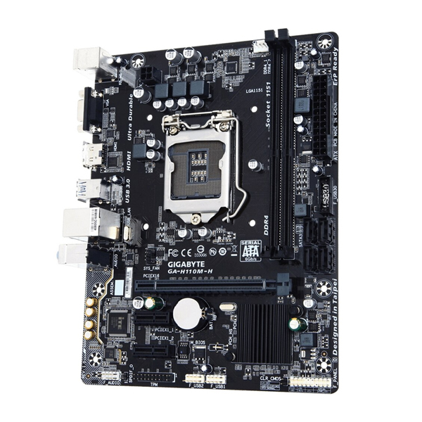 GIGABYTE - GA-H110M-H INTEL 6TH/7TH GEN LGA1151 2DIMM-DDR4 (GA-H110M-H)