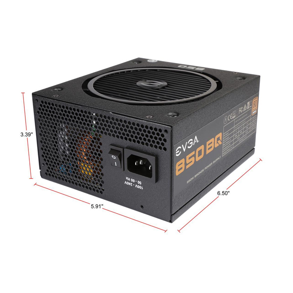 EVGA - 850 BQ POWER SUPPLY (110-BQ-0850-V1)