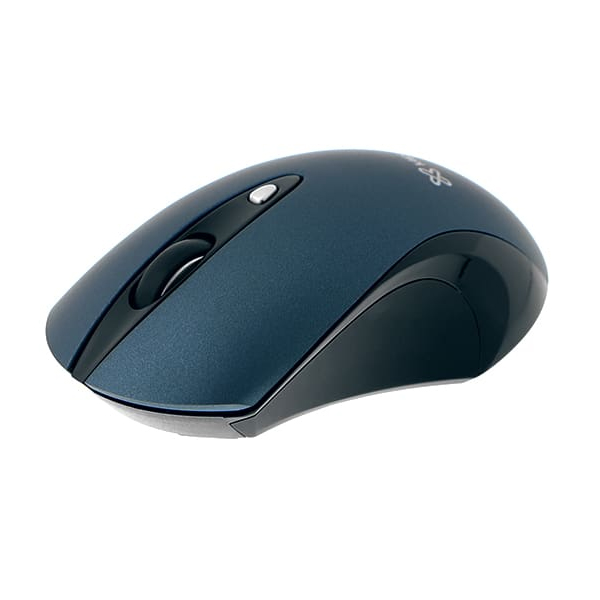 KLIP XTREME - MOUSE OPTICO SILENCIOSO INALAMBRICO 2.4 GHZ AZUL (KMW-400BL)