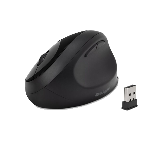 KENSINGTON - MOUSE PRO FIT ERGO INALAMBRICO 2.4GHZ COLOR NEGRO (K75404)