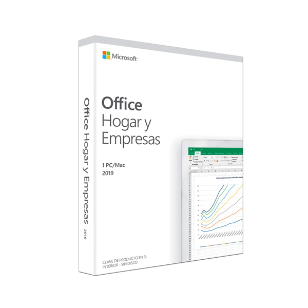 MICROSOFT - CAJA OFFICE HOME AND BUSINESS 2019 32/64 ESPAÃ‘OL (T5D-03260)