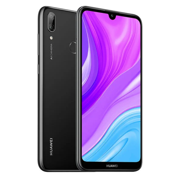 HUAWEI - Y7 2019 BLACK SINGLE SIM (51093HGH)