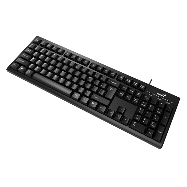 GENIUS - TECLADO USB SMART KB-100  PERSONALIZABLES - ANTIDERRAME (31300005401)