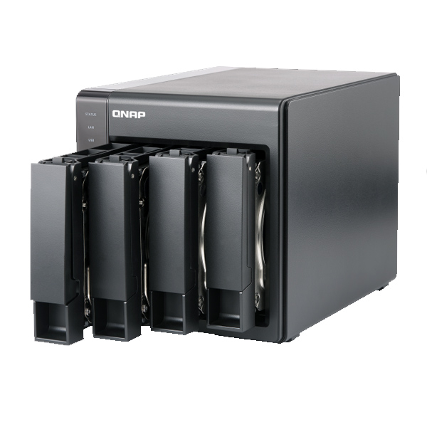 QNAP - 4 BAYS NAS TS-451+-8G-US SATA 6GB/S RAM 8 GB ISCSI (TS-451+-8G-US)