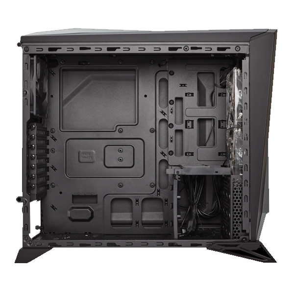 CORSAIR - GABiNETE CARBiDE SPEC-ALPHA BLACK-SILVER MID/T S/FUENTE (CC-9011084-WW)