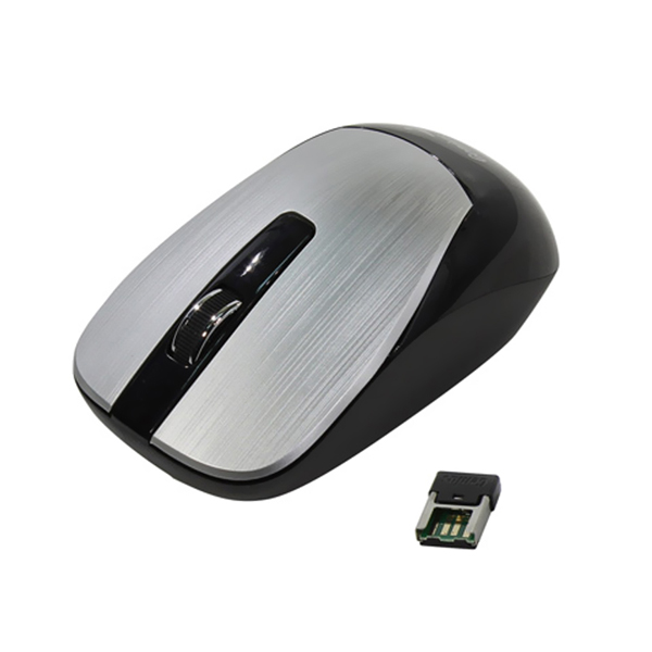 GENIUS - MOUSE NX-7015 INALAMBRICO COLOR GRIS NEGRO 2.4GHZ (31030119100)