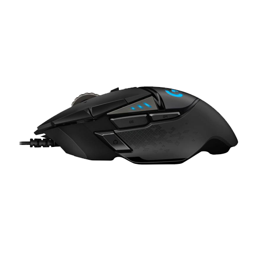 LOGITECH - MOUSE GAMER G502 HERO11 BOTONES PROGRAMABLES RGB (910-005550)