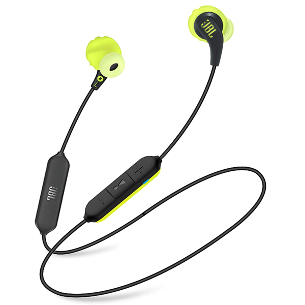 JBL - EARPHONES ENDURANCE RUN BT BLACK/YELLOW S.AME (JBLENDURRUNBTLAM)