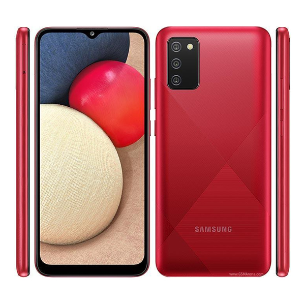 SAMSUNG - SAMSUNG GALAXY A02S 32GB RED (SM-A025MZRECHO)