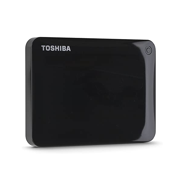 TOSHIBA - CANVIO CONNECT II V8 500GB BLACK USB 3.0 (HDTC805XK3A1)