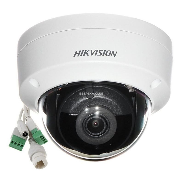 HIKVISION - DOMO IP 2MP LF 2.8MM POE IR 20MT H265+ IK10 (DS-2CD2121G0-I(2.8MM))