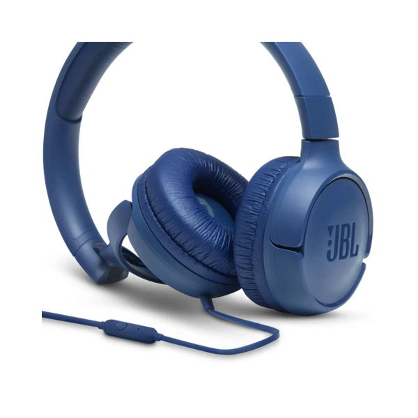 JBL - AUDIFONOS ON-EAR JBL TUNE 500 AZUL (JBLT500BLU)