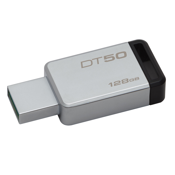 KINGSTON - PENDRIVE DATATRAVELER 50 USB 3.0 128 GB (DT50/128GB)