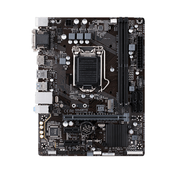 GIGABYTE - GA-H110M-M.2 - MICRO ATX LGA1151 INTEL H110 EXPRESS (GA-H110M-M.2)