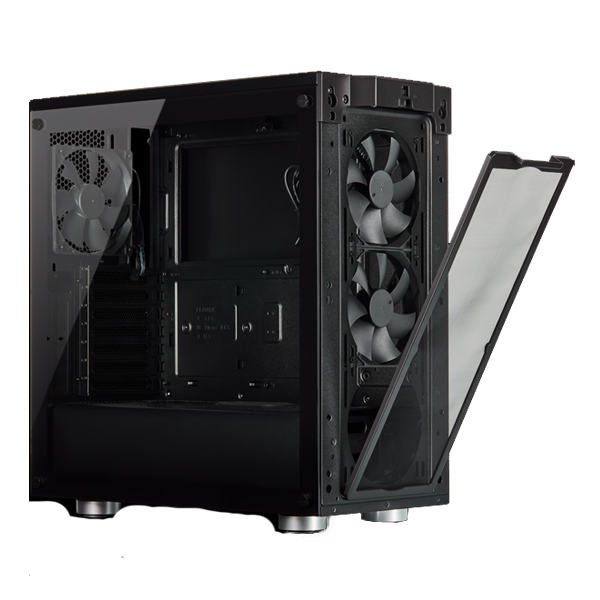 CORSAIR MEMORY - CORSAIR CASE CARBUDE 275R VIDRIO TEMPLADO  ATX (CC-9011132-WW)