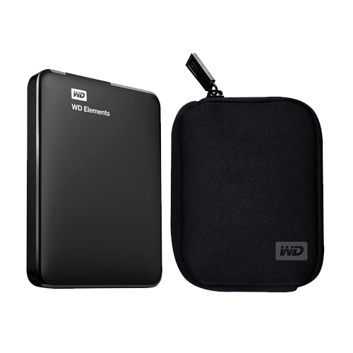 WESTERN DIGITAL - KIT WD DISCO EXTERNO ELEMENTS 2TB + FUNDA TRANSPORTE (KT021XCL64)
