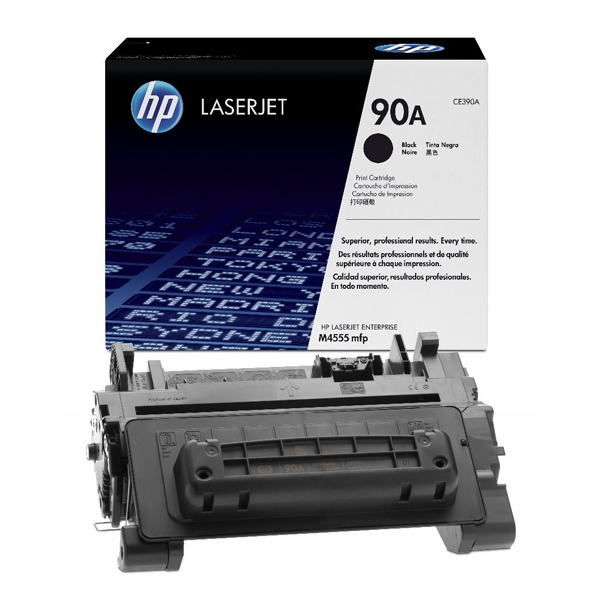 HP - TONER HP 90A CE390A BALCK LASERJET (CE390A)