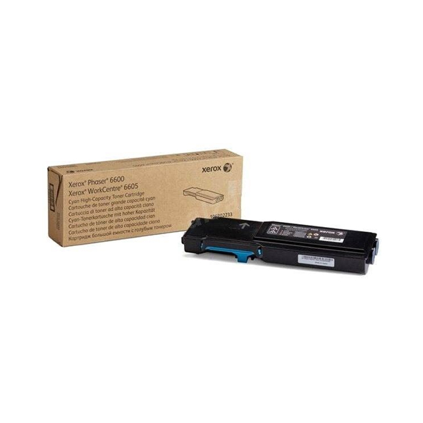 XEROX - TONER CYAN P/ PHASER 6600/ WORCENTRE 6605 (106R02233)