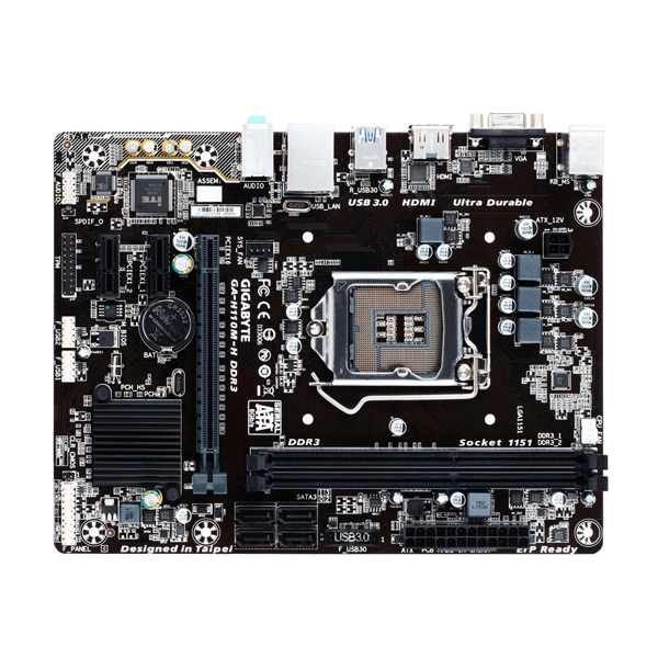 GIGABYTE - GA-H110M-H INTEL 6TH/7TH GEN LGA1151 2DIMM-DDR4 (GA-H110M-H)