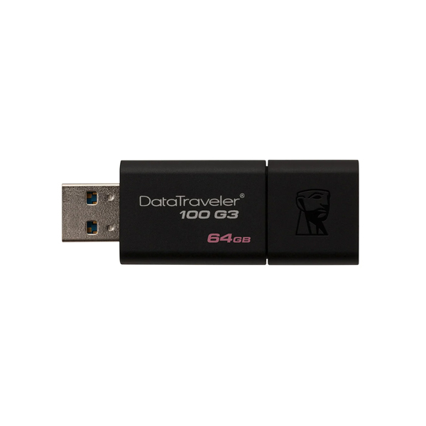 KINGSTON - DATA TRAVELER 100G3 64GB (DT100G3/64GB)