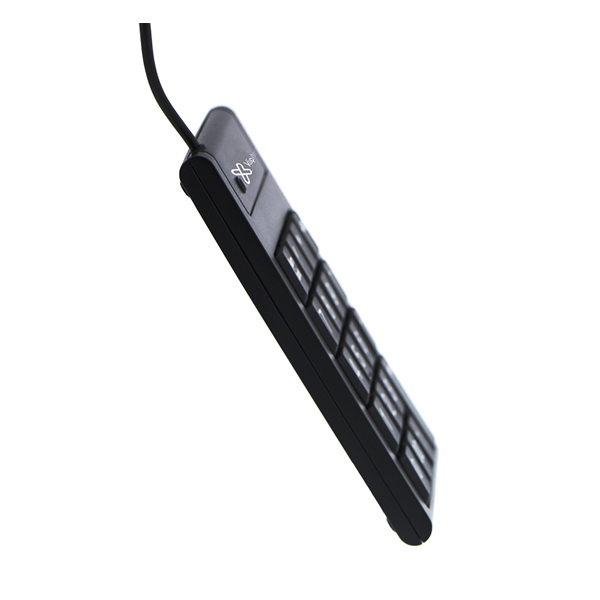 KLIP XTREME - TECLADO NUMERICO USB  KEYPAD NEGRO KNP-100 (KNP-100)