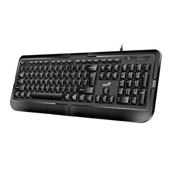 GENIUS - TECLADO ALAMBRICO KB-118 USB NEGRO ANTIDERRAME (31300010401)