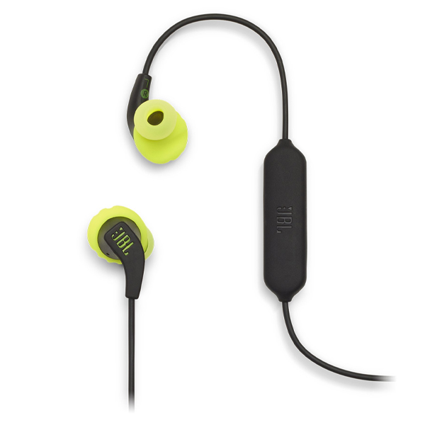 JBL - EARPHONES ENDURANCE RUN BT BLACK/YELLOW S.AME (JBLENDURRUNBTLAM)