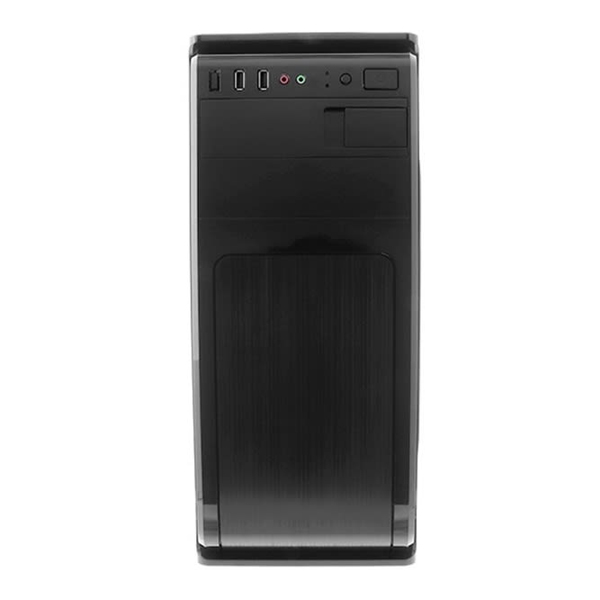 XTECH - XTECH GABINETE ATX/MICROATX FUENTE 600W USB2.0X2 NEGRO  (XTQ-209CL)