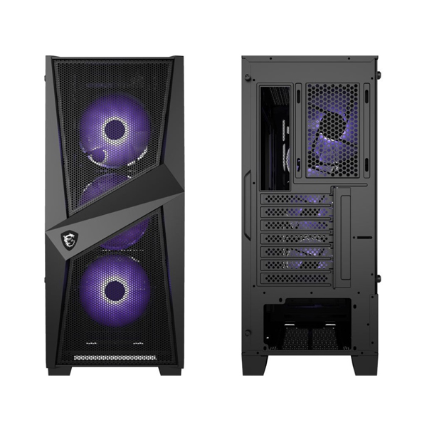 MSI - MSI GABINETE MAG FORGE 100R MID TOWER ATX BLACK (MSIMAGFORGE100R)