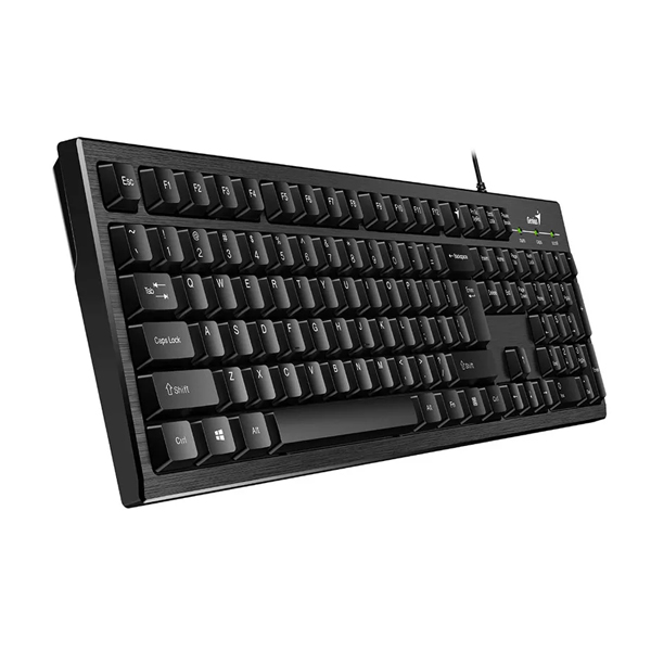 GENIUS - TECLADO USB KB-101 SMART - PERSONALIZABLE - ANTIDERRAME (31300006401)