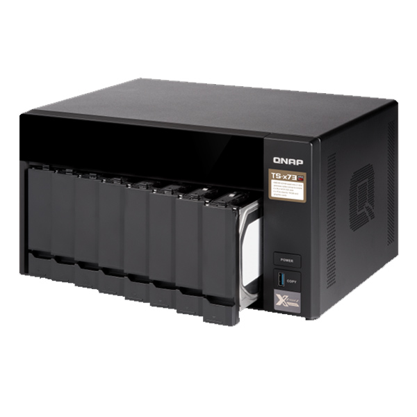 QNAP - 8 BAYS NAS TS-873-8G-US SATA 6GB/S RAM 8 GB (TS-873-8G-US)