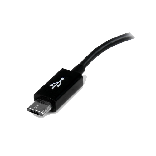 STARTECH.COM - CABLE ADAPTADOR DE 12CM MICRO USB MACHO A USB A HEMBRA OTG PARA TABLET (UUSBOTG)