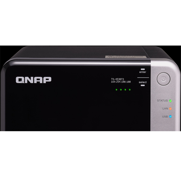QNAP - TS-453BT3 4 BAYS 8 GB 10 GIGABIT ETHERNET (TS-453BT3-8G-US)