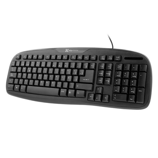 KLIP XTREME - TECLADO USB ESTANDAR NEGRO ESPAÃ‘OL KKS-050S (KKS-050S)