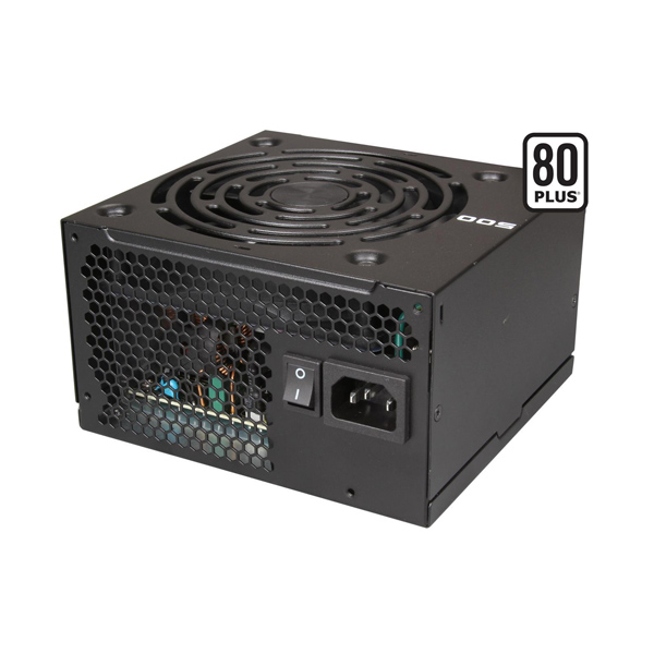 EVGA - FUENTE DE PODER EVGA 80 PLUS 500W CERTIFICADA (100-W1-0500-KR)