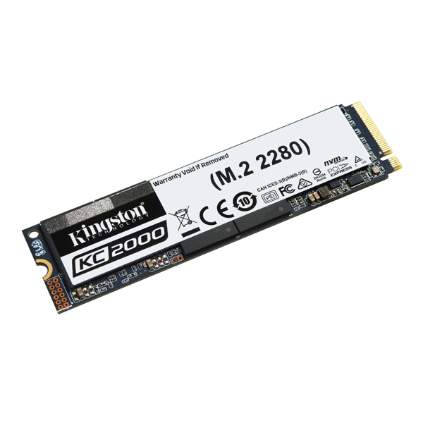 KINGSTON - SSD 2TB   M.2 2280 3200 / 2200MB/S L/E NVME PCIE GEN3.0 X4 (SKC2000M8/2000G)