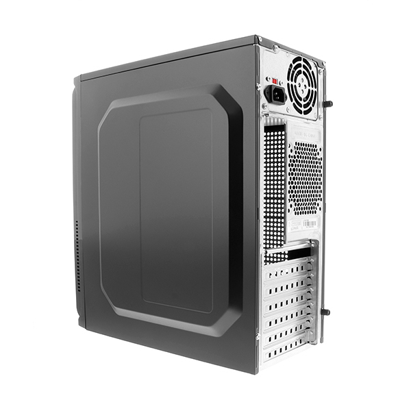 XTECH - XTECH GABINETE ATX/MICROATX FUENTE 600W USB2.0X2 NEGRO  (XTQ-209CL)