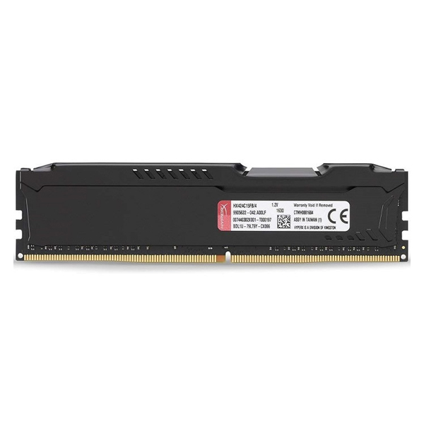 KINGSTON - MEMORIA RAM DDR4 / DIMM / 4GB / 2400MHZ (HX424C15FB/4)