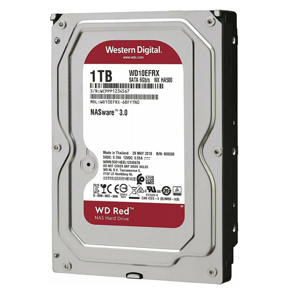WESTERN DIGITAL - DISCO DURO / SATA / 1TB / 3.5â€ (WD10EFRX)