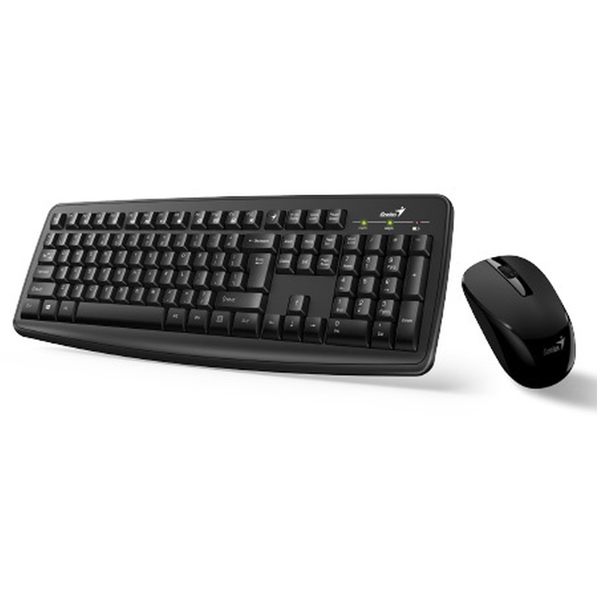 GENIUS - KIT SMART KM-8100 TECLADO Y MOUSE INALAMBRICO NEGRO (31340004401)