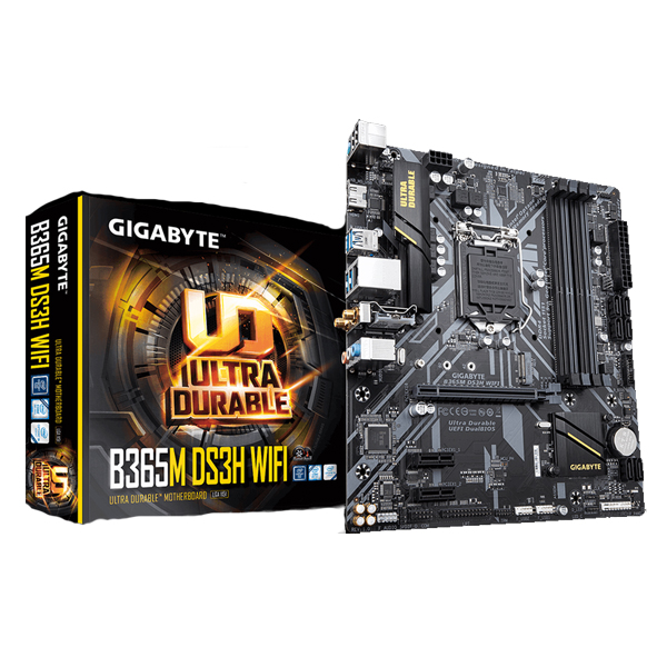 GIGABYTE - B365M DS3H WIFI-Y1 MOTHERBOARD 1151 8VA GEN 9NA G (B365MDS3HWIFI-Y1)