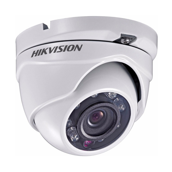 HIKVISION - DOMO TURBO 1080P LENTE FIJO 2.8MM IP66 IR20M METALICA (DS-2CE56DOT-IRM(2.8MM))