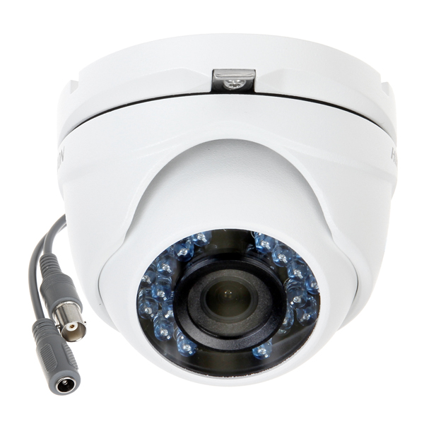  HIKVISION - DOMO TURBO 720P LF 3.6MM IP66 IR 20M METALICA IK10 (DS-2CE56D0T-IRM(3.6mm)) 