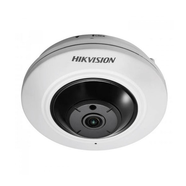 HIKVISION - FISHEYE 5MP 180 GRADOS EXIR WDR ONVIF H264+ AUDIO / ALARMA (DS-2CD2955FWD-IS(1.05MM))