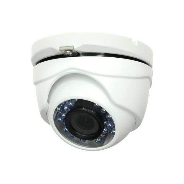 HIKVISION -  HIK DOMO TURBO 720P LENTE FIJO 2.8MM IP66 IR 20M METALICA (DS-2CE56C0T-IRM)