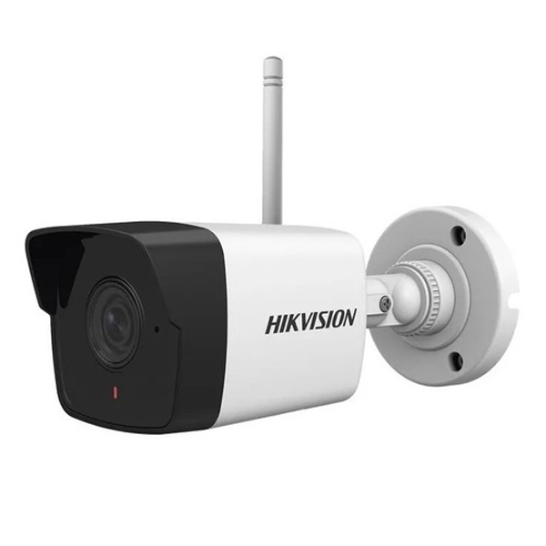 HIKVISION - MINI BULLET WIFI 2MP LF 2.8MM DWDR IR 30MT IP66 POE (DS-2CD2021G1-IW2.8MM)