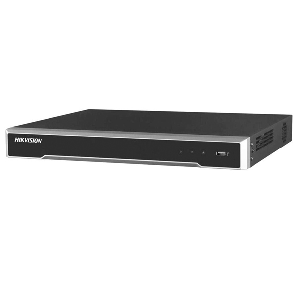 HIKVISION - NVR 16CH / 16CH POE 2HDD (NO INCL) H264 / H265 / H265+ 160MBPS (DS-7616NI-Q2/16P)