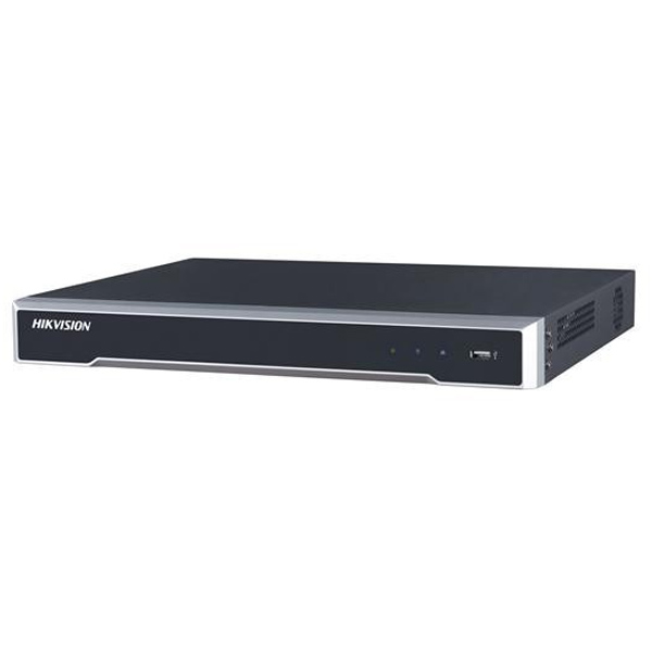 HIKVISION - NVR 16CH POE 300M 160MBPS H265+ / H265 / H264 2HDD NO INCL. (DS-7616NI-K2/ 16P)