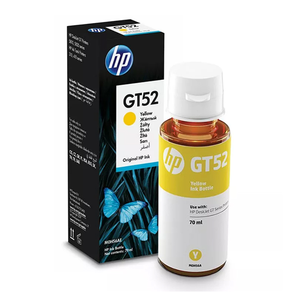 HP - BOTELLA DE TINTA AMARILLO GT52 70ML (M0H56AL)